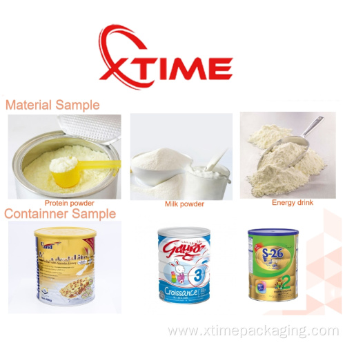 Automatic apple cider vinegar powder flour Auger powder filling machine